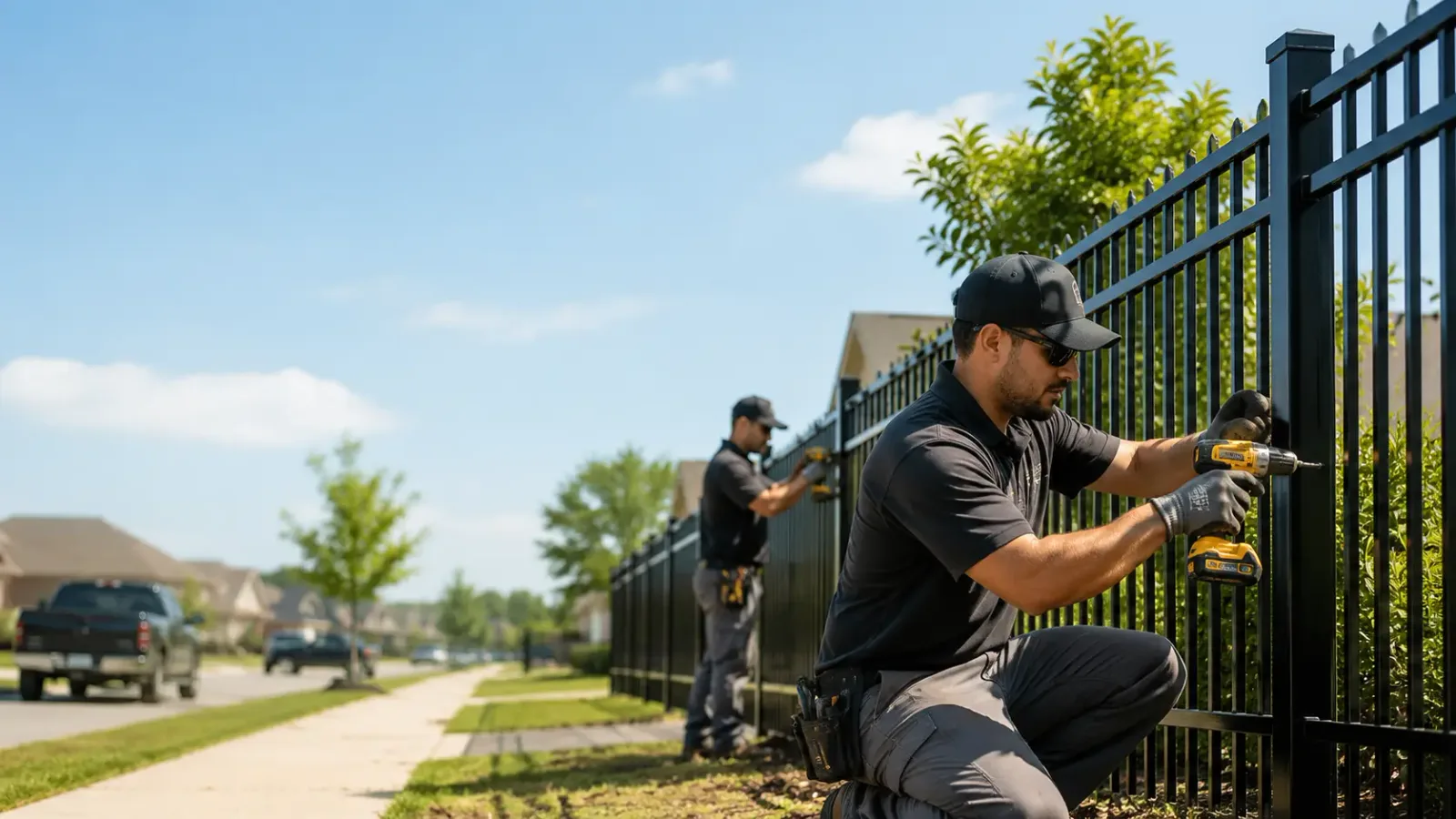 Metal Fence Installation in Imperial, TX